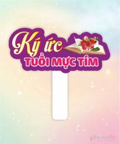 Hashtag cầm tay ký ức tuổi mực tím