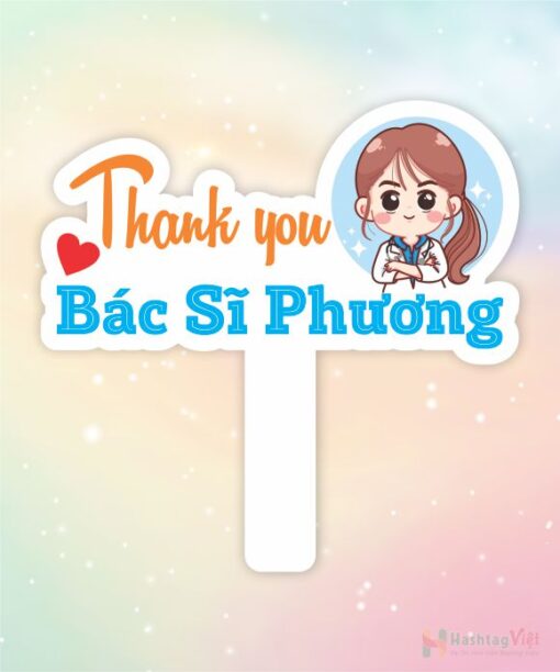 Hashtag cầm tay thanks doctor - Hình ảnh 2