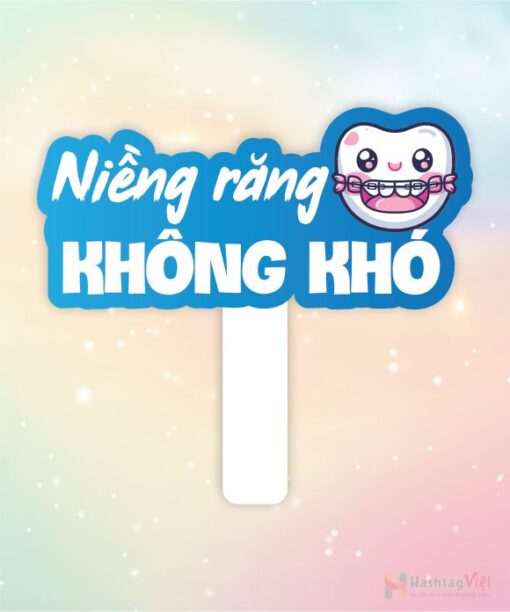 Hashtag cầm tay niềng răng không khó