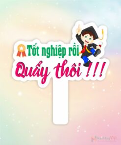 Hashtag cầm tay tốt nghiệp rồi quẩy thôi
