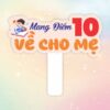 Hashtag cầm tay mang điểm 10 về cho mẹ