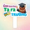 Hashtag cầm tay úm baa laa ta ra trường
