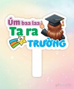 Hashtag cầm tay úm baa laa ta ra trường