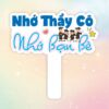 Hashtag cầm tay nhớ thầy cô nhớ bạn bè