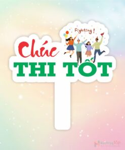 Hashtag cầm tay chúc thi tốt