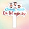 Hashtag chúng mình đã tốt nghiệp