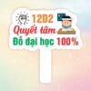 Hashtag cầm tay quyết tâm đỗ đại học