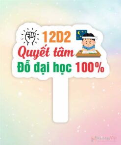 Hashtag cầm tay quyết tâm đỗ đại học