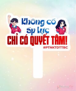Hashtag cầm tay không có áp lực chỉ có quyết tâm