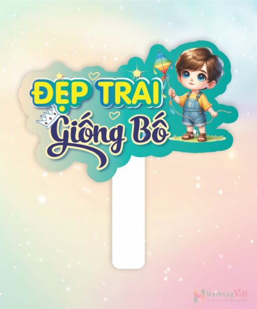 Hashtag cầm tay đẹp trai giống bố - Hình ảnh 5