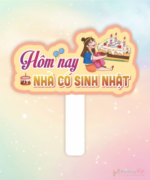 Hashtag cầm tay hôm nay nhà có sinh nhật - Hình ảnh 4