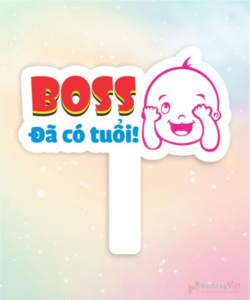 Hashtag cầm tay boss đã có tuổi