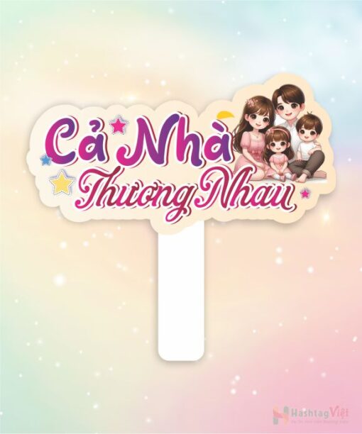 Hashtag cầm tay cả nhà thương nhau