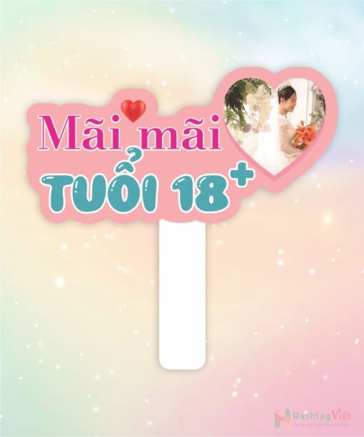 Hashtag cầm tay mãi mãi tuổi 18