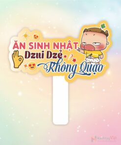 Hashtag cầm tay ăn sinh nhật zui zẻ không quạo