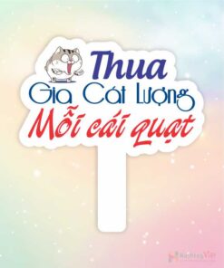 Hashtag cầm tay thua Gia Cát Lượng mỗi cái quạt