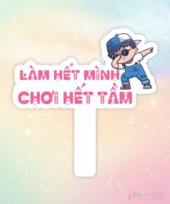 Hashtag cầm tay làm hết mình chơi hết tầm
