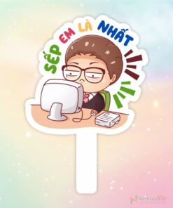 Hashtag cầm tay sếp là số 1