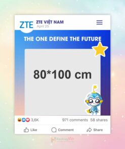 Khung check in thương hiệu ZTE