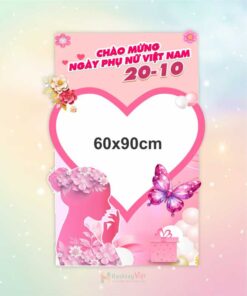 Khung check in ngày phụ nữ Việt Nam 20-10
