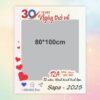 Khung check in 30 năm ngày trở về