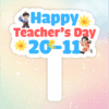 Hashtag cầm tay happy teachers day
