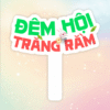 Hashtag cầm tay đêm hội trăng rằm