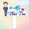 Hashtag cầm tay họ nhà trai