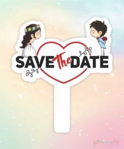 Hashtag cầm tay save the date