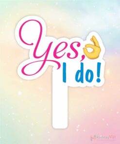 Hashtag cầm tay yes i do