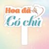 Hashtag cầm tay bông hoa đã có chủ