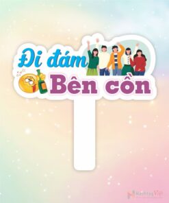 Hashtag cầm tay đi đám bên cồn