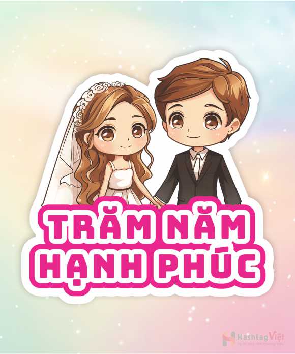 Hashtag cầm tay trăm năm hạnh phúc