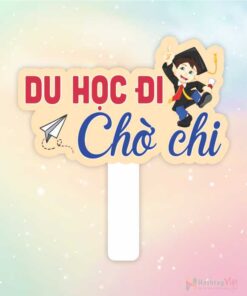 Hashtag cầm tay du học đi chờ chi