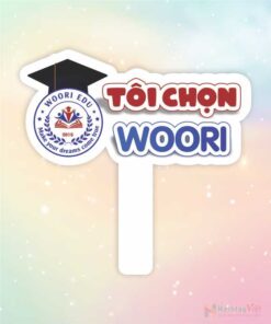 Hashtag cầm tay tôi chọn Woori