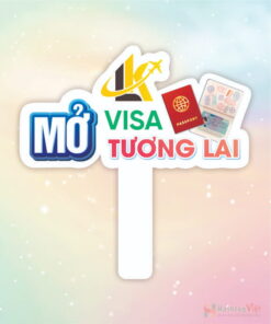 Hashtag cầm tay team đậu visa