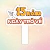 Hashtag cầm tay 15 năm ngày trở về
