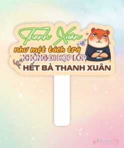 Hashtag cầm tay thanh xuân như một tách trà
