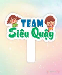 Hashtag cầm tay team siêu quậy