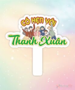Hashtag cầm tay có hẹn với thanh xuân