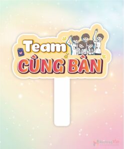 Hashtag cầm tay team cùng bàn
