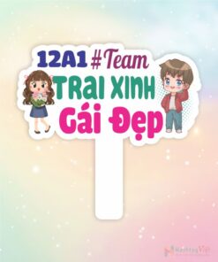 Hashtag cầm tay team trai xinh gái đẹp