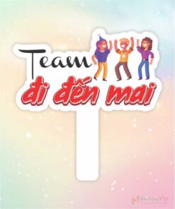 Hashtag cầm tay team đi đến mai