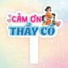 Hashtag cầm tay cảm ơn thầy cô