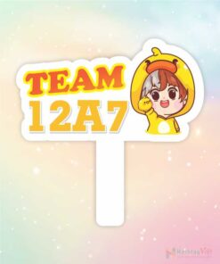Hashtag cầm tay team 12a7