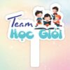 Hashtag cầm tay team học giỏi