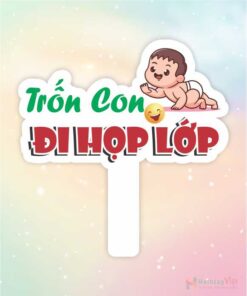 Hashtag cầm tay trốn con đi họp lớp