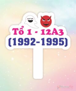Hashtag cầm tay tổ 1 - 12A3