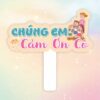 Hashtag cầm tay chúng em cảm ơn cô