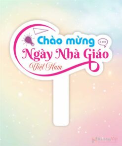 Hashtag cầm tay chào mừng ngày giáo Việt Nam 20-11